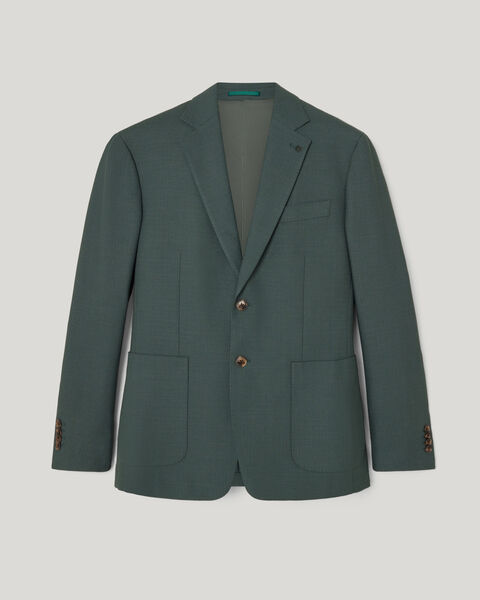 Slim Stretch Blazer, Pine, hi-res